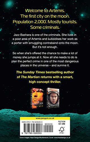 Artemis: From the Bestselling Author of Project Hail Mary, Andy Weir | Now a Major Motion Picture Starring Ryan Gosling