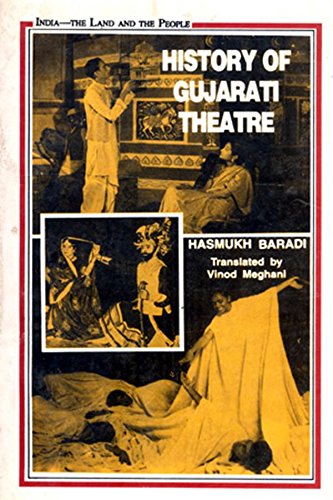 HISTORY OF GUJARATI THEATRE book cover