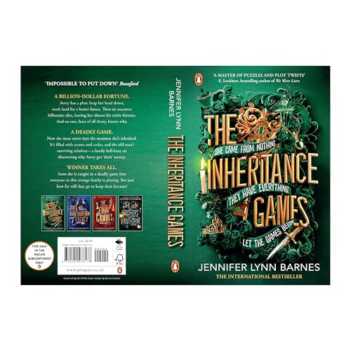 The Inheritance Games: International YA Mystery Bestseller | Gripping Thriller of Secrets, Puzzles & High-Stakes Inheritance in a Billionaire’s Mansion