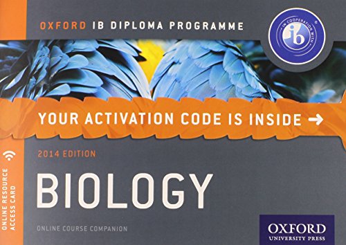 IB COURSE BOOK:BIOLOGY (2014) TOKEN ONLINE BOOK