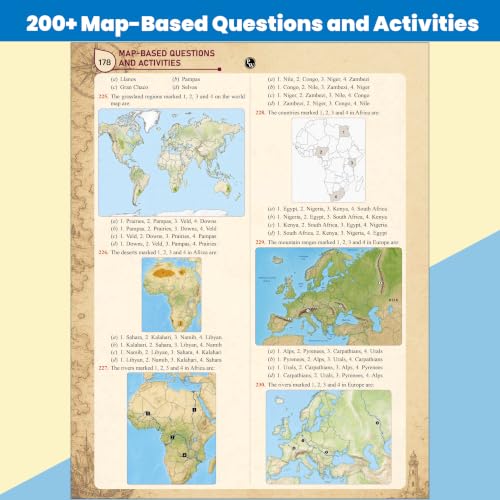 PW Informative Atlas - India & World | Physical, Political, Regional & Thematic Maps | For School Students, UPSC, State PSC & Other Competitive Exams | English Edition with Detailed Maps | Atlas Book