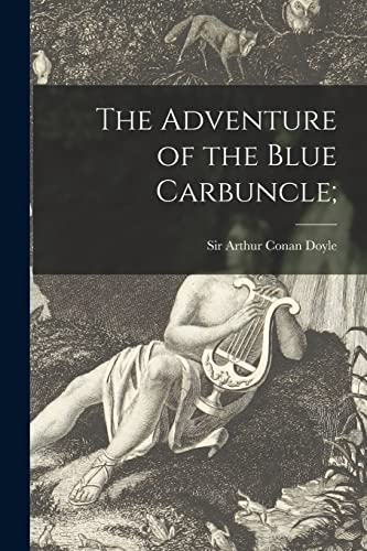 The Adventure of the Blue Carbuncle book cover