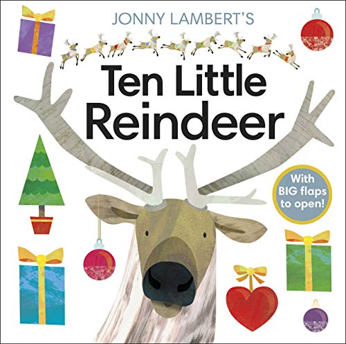 Jonny LambertS Ten Little Reindeer book cover