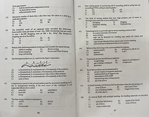 Composite Mining Legislation -4 Winning & Working Mining Book for Mining Exam Method of working Exam, 1st & 2nd Class, Overman, Mining Sirdar Exam, Seema Prakashan, J K Jaiswal – 14.01.2023