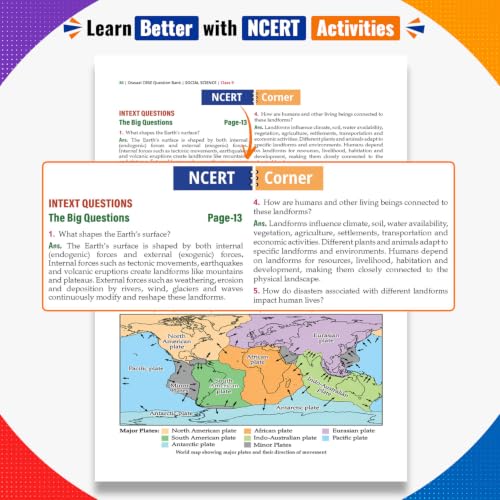 Oswaal CBSE Class 9 Social Science Part-1 Question Bank Chapter-wise & Topic-wise | Based on new NCERT Textbook Understanding Society India & Beyond | Includes Competency-Based Question