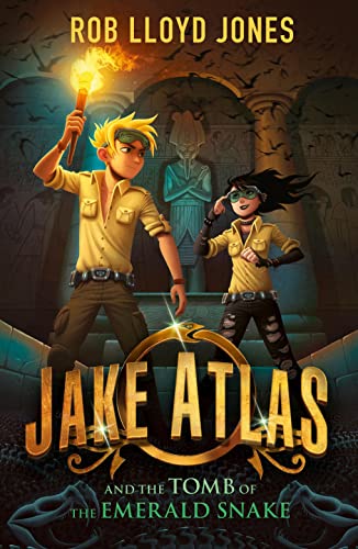 Jake Atlas and the Tomb of the Emerald Snake book cover