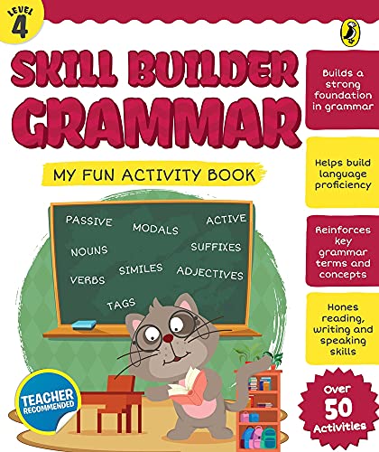 Skill Builders Grammar Level-4 book cover