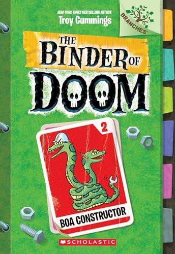 THE BINDER OF DOOM #2: BOA CONSTRUCTOR (A BRANCHES BOOK) book cover