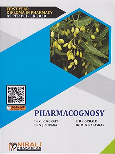 PHARMACOGNOSY (First Year FY Diploma Pharmacy - PCI's ER 2020)