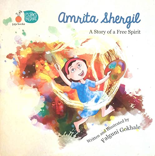 BOOKS TO INSPIRE - AMRITA SHERGIL A STORY OF A FREE SPIRIT book cover