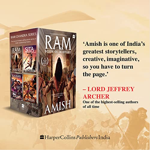 The Ram Chandra Series Boxset of 4 Books (Perfect Gift for this Festive Season) : Ram - Scion of Ikshvaku, Sita : Warrior of Mithila, Raavan : Enemy of Aryavarta, War of Lanka