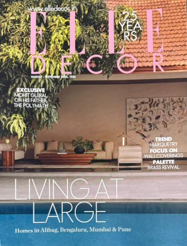 Elle Decor India magazine August September 2026 - Living At Large