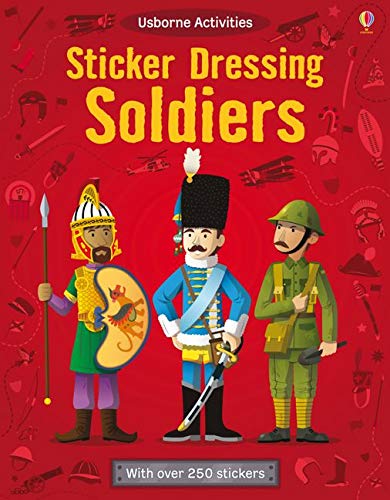 STICKER DRESSING SOLDIERS book cover
