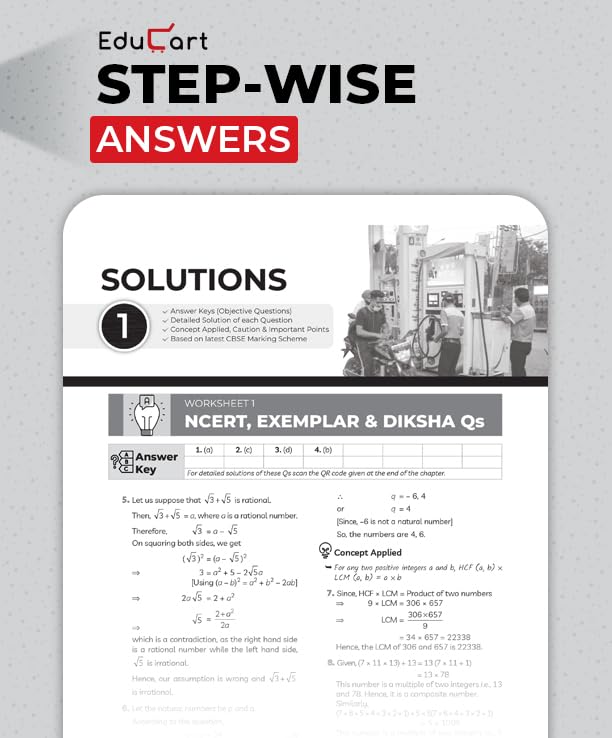 Educart One-shot Mathematics Standard CBSE Class 10 Question Bank 2026-27 (Strictly for Boards Exam 2027)