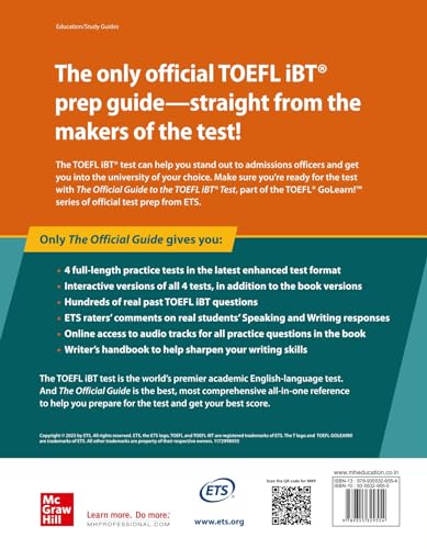 The Official Guide to the TOEFL iBT Test, 7th Ed.