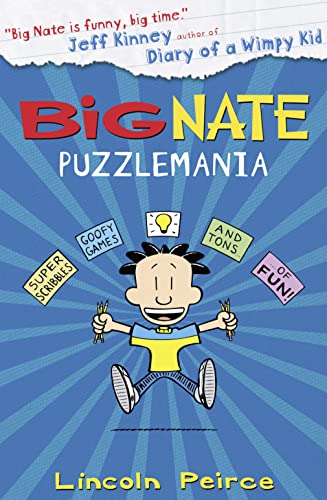 Big Nate Puzzlemania book cover