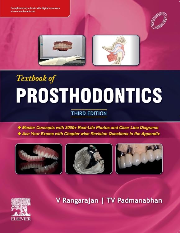 TEXTBOOK OF PROSTHODONTICS 3ED (PB 2024)