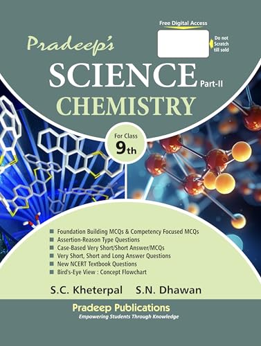 Pradeep's Science Part - II Chemistry for Class 9 - Examination 2026-27