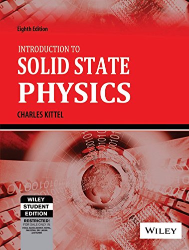 Introduction to Solid State Physics, 8ed