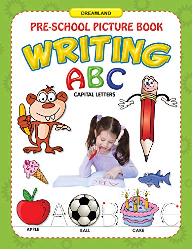 ABC Capital Letters Writing book cover