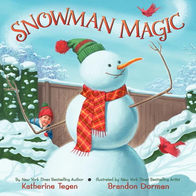 Snowman Magic book cover