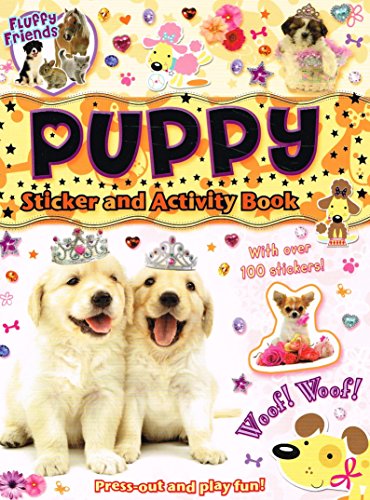 Fluffy Friends: Puppy Sticker & Activity Book book cover