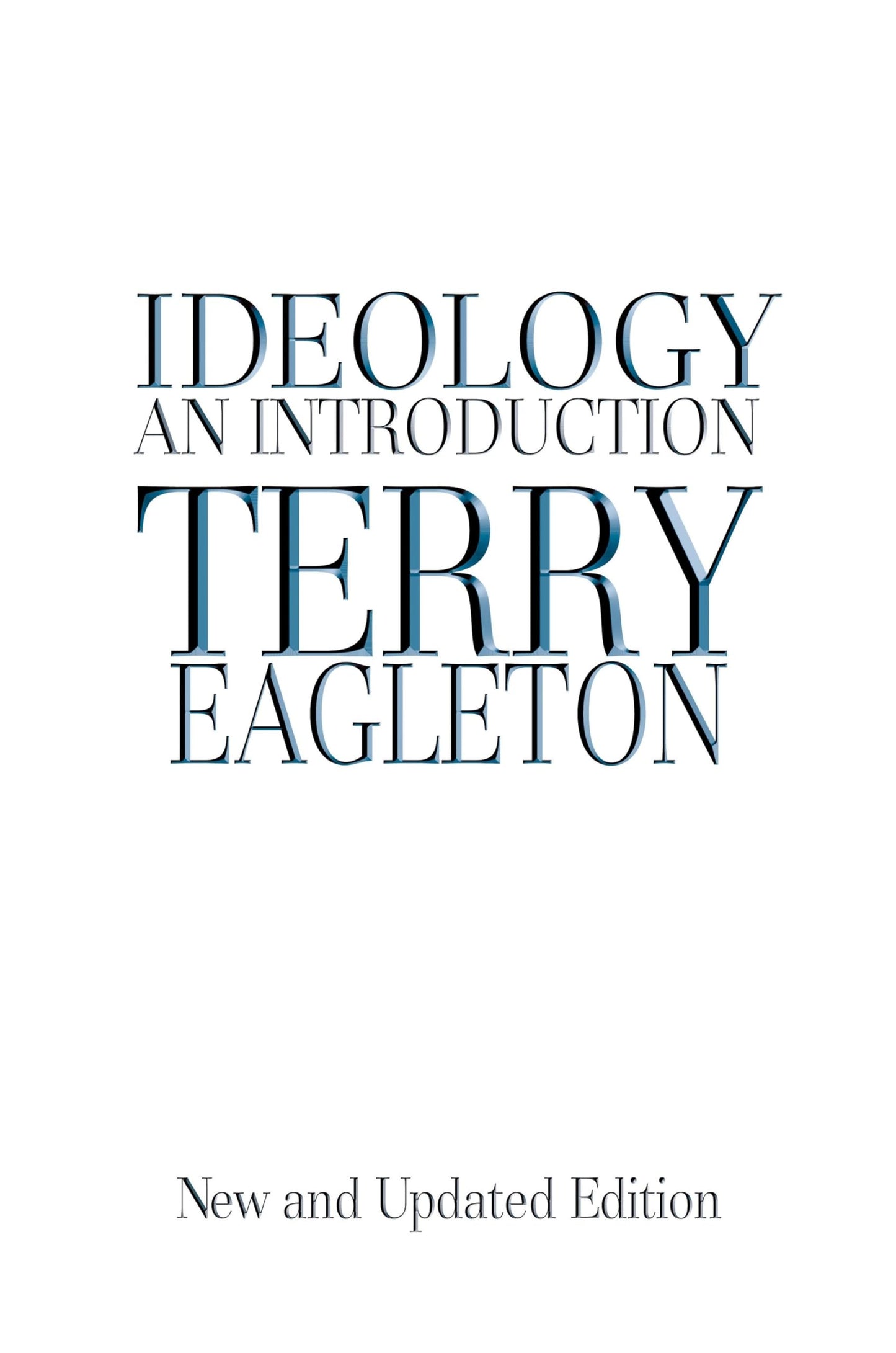 Ideology: AN INTRODUCTION book cover