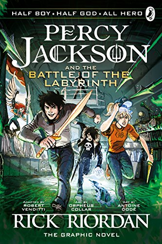The Battle Of The Labyrinth: The Graphic Novel (Percy Jackson Book 4) book cover