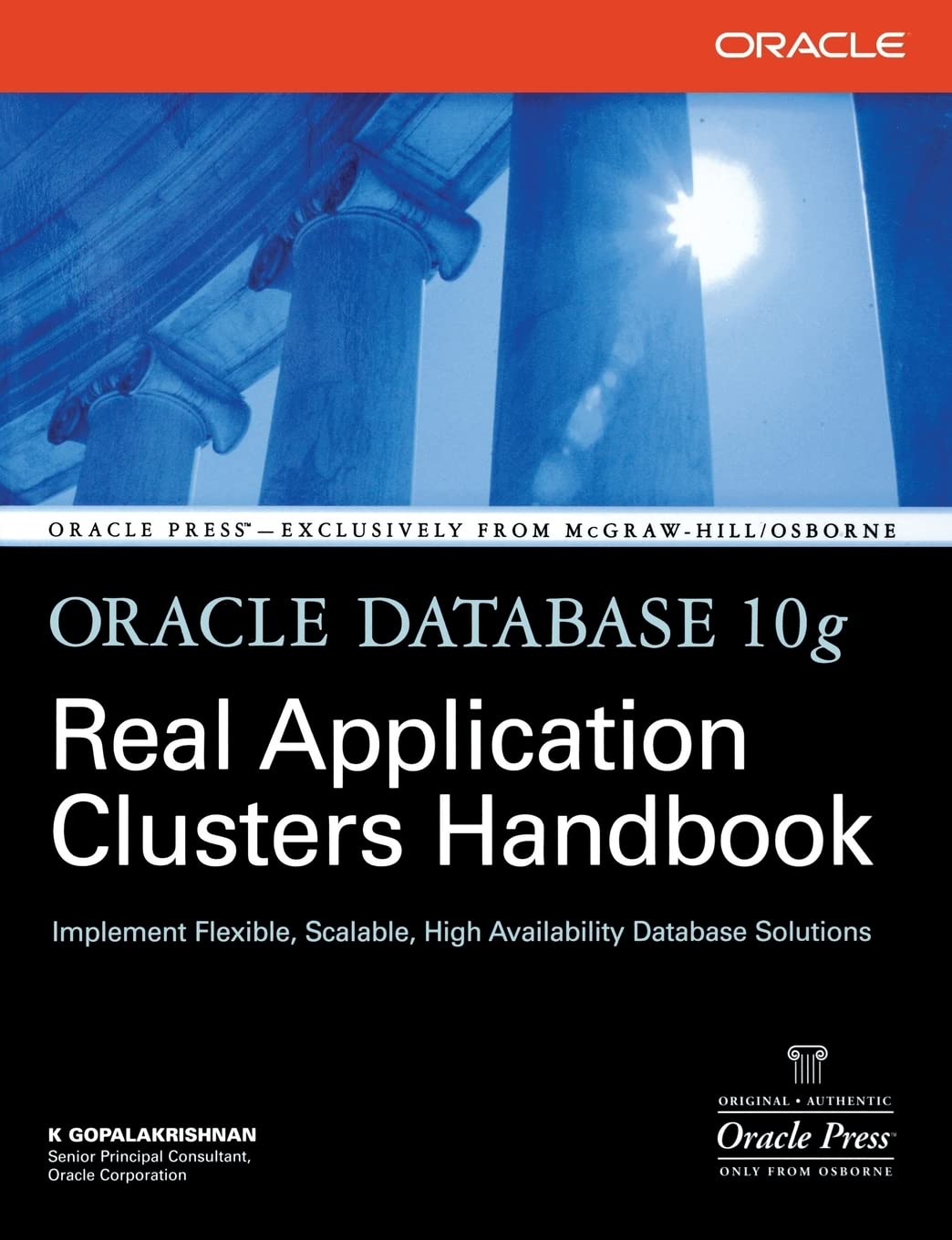 Oracle Database 10g Real Application Clusters Handbook book cover