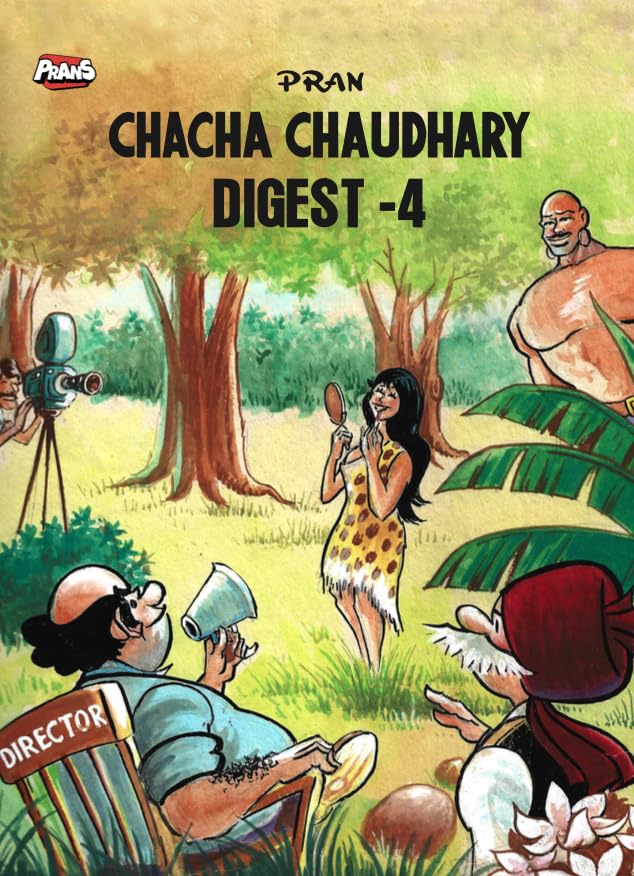 CHACHA CHAUDHARY - DIGEST 4 ENGLISH | COMIC BOOK | KIDS & ADULTS | PRANS CLASSIC