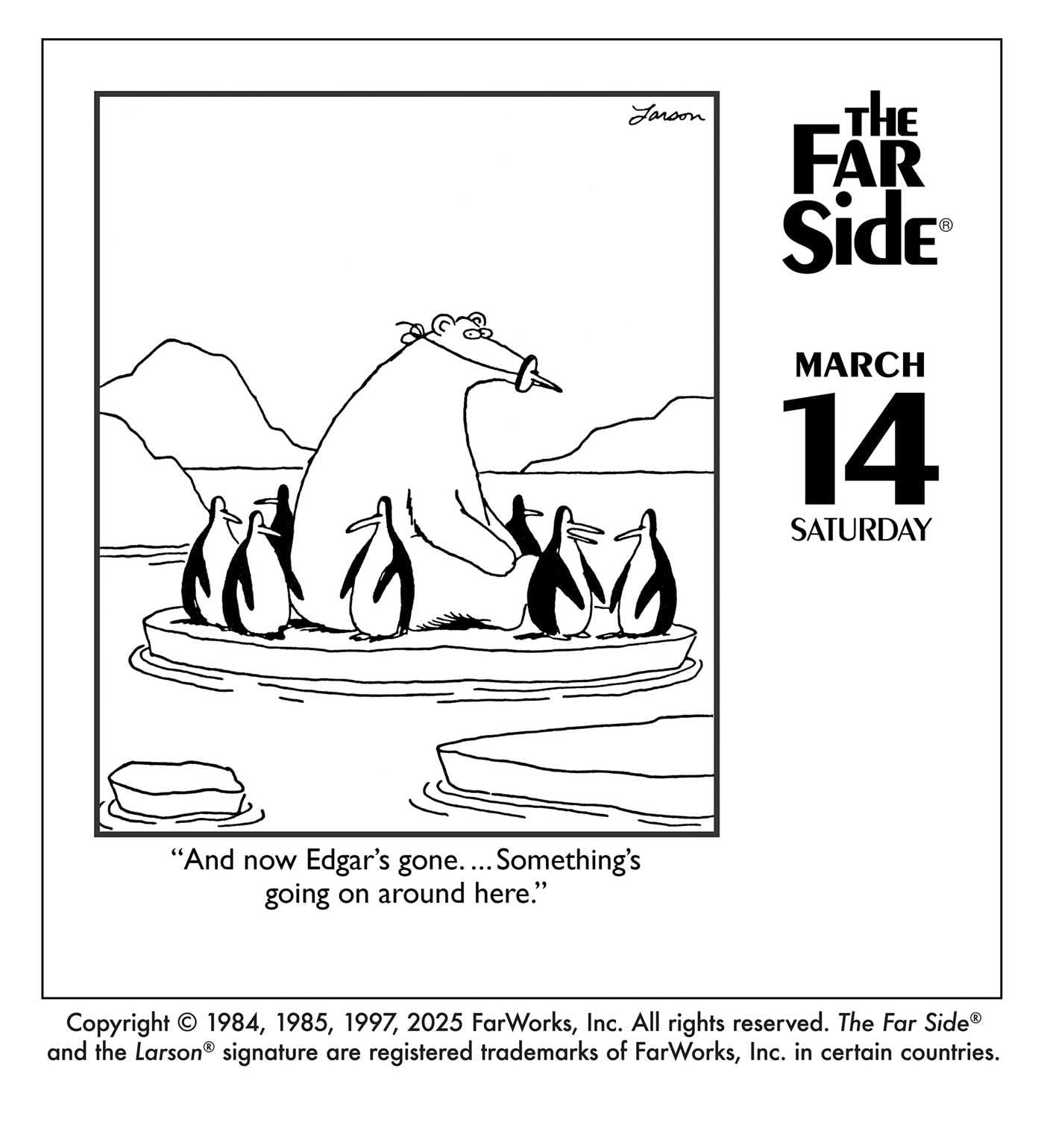 The Far Side® 2026 Off-The-Wall Day-to-Day Calendar