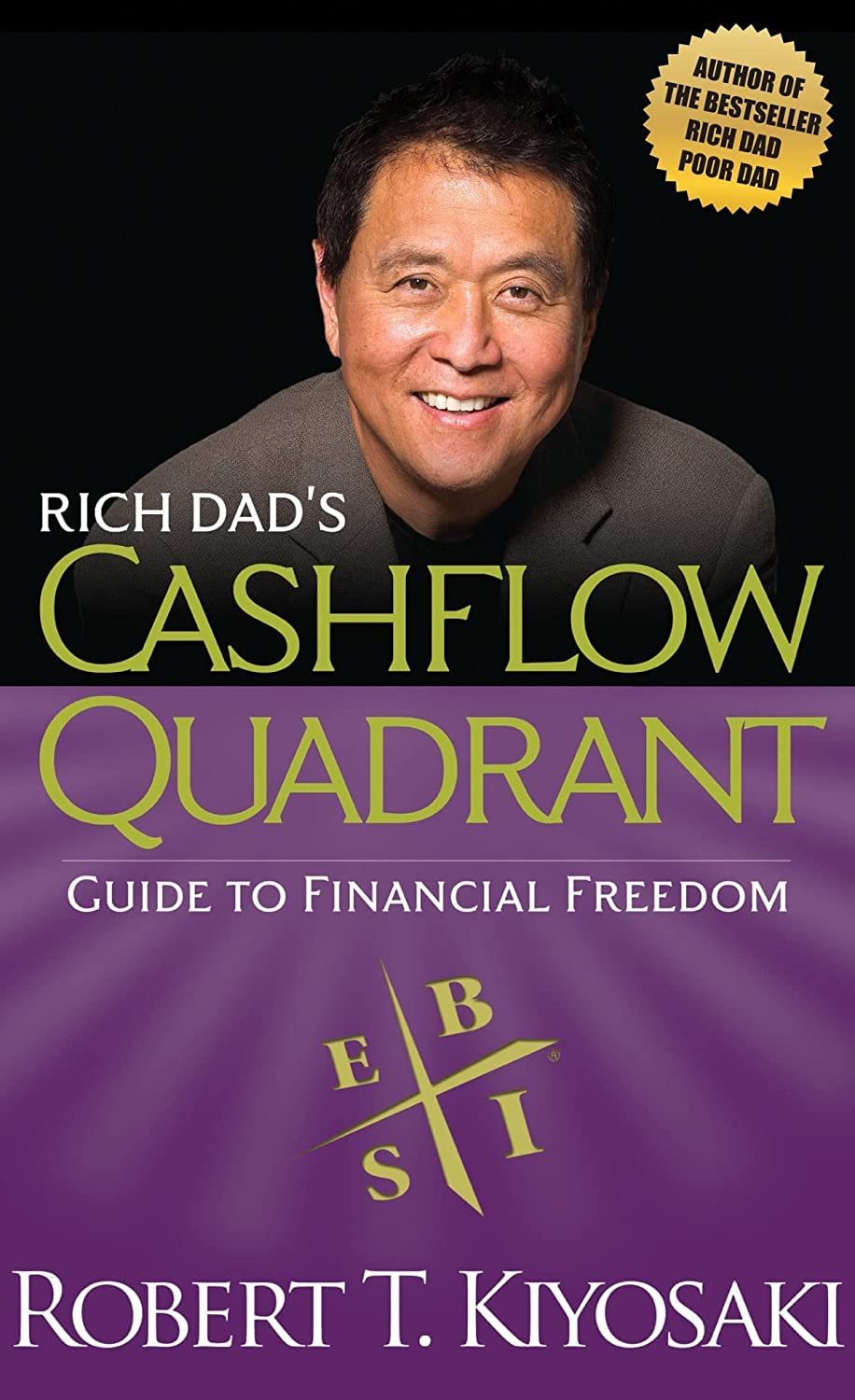 Rich Dads Cashflow Quadrant: Guide to Financial Freedom by Robert T Kiyosaki book cover