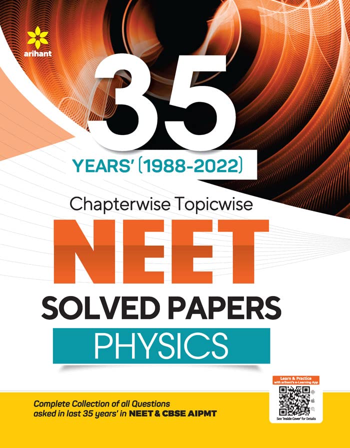 35 Years Chapterwise Solved Papers NEET Physics 2023 book cover