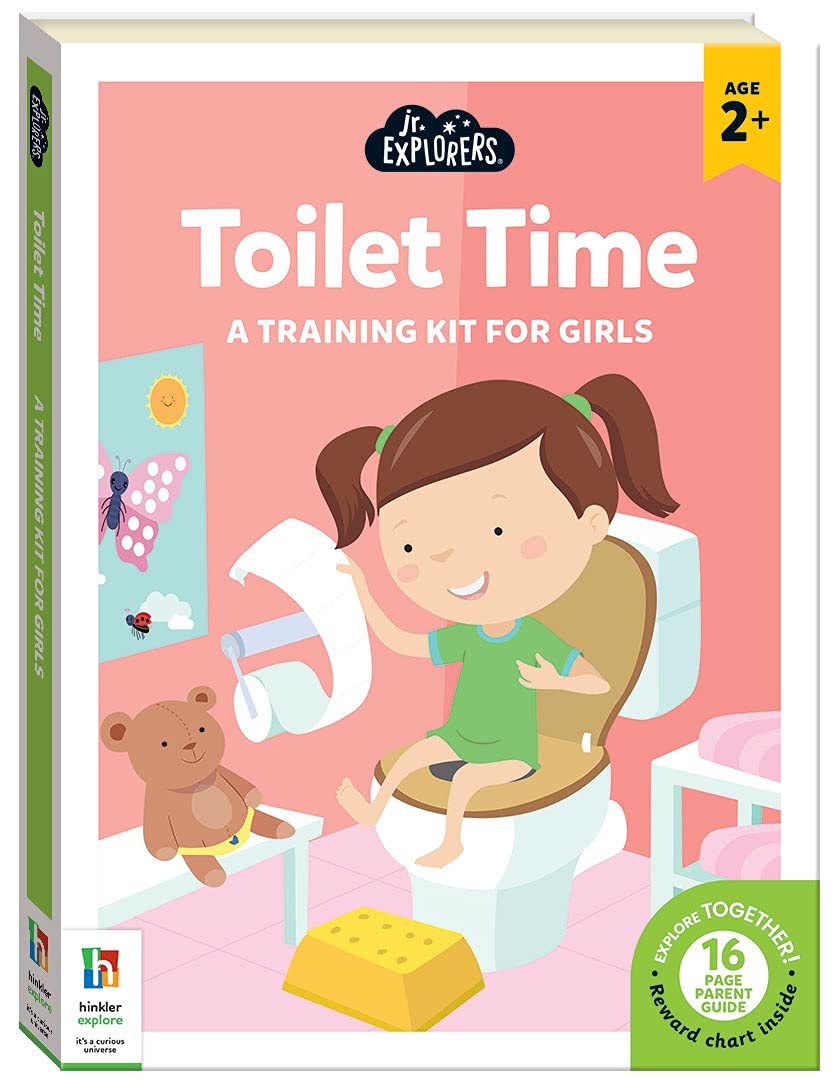 Junior Explorers Toilet Time for Girls book cover