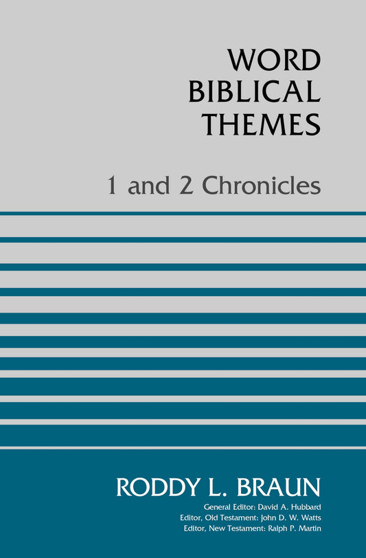 1 and 2 Chronicles book cover
