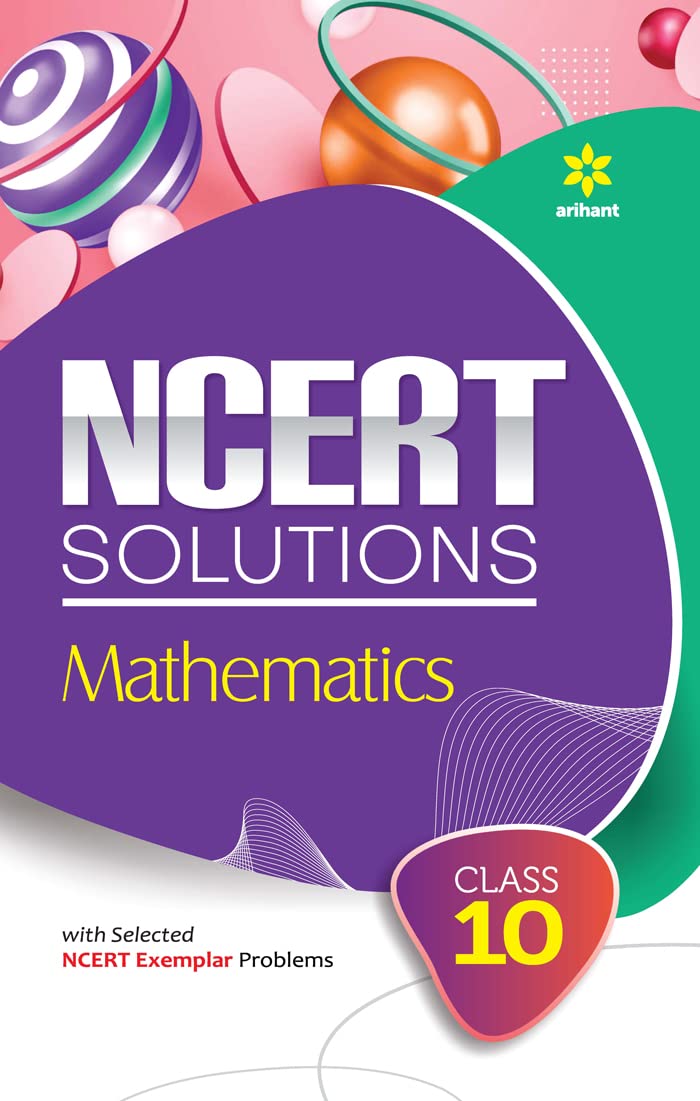 NCERT Solutions Mathematics for Class 10th book cover