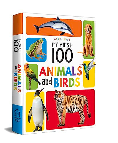 My First 100 Animals And Birds: Padded Board Books book cover