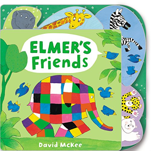 Elmers Friends: Tabbed Board Book book cover