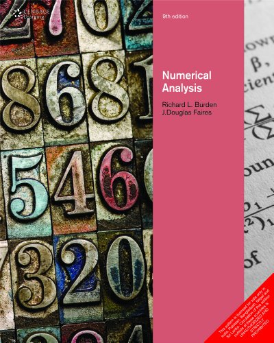 Numerical Analysis, 9th Edition