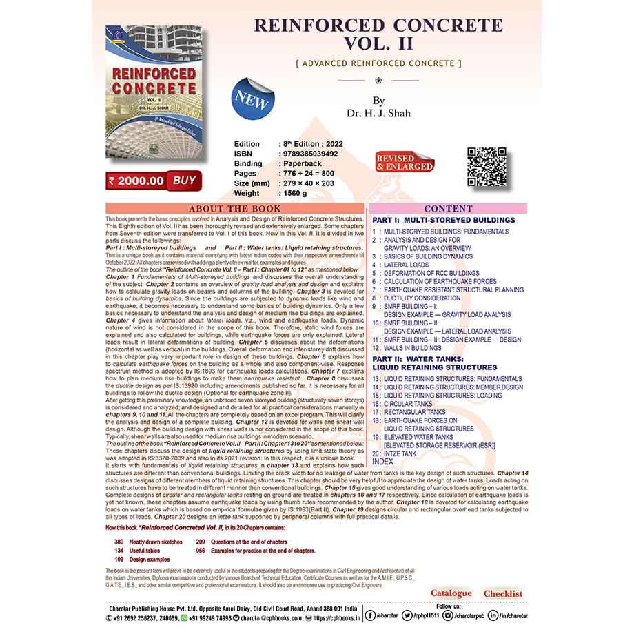 Reinforced Concrete Vol. II