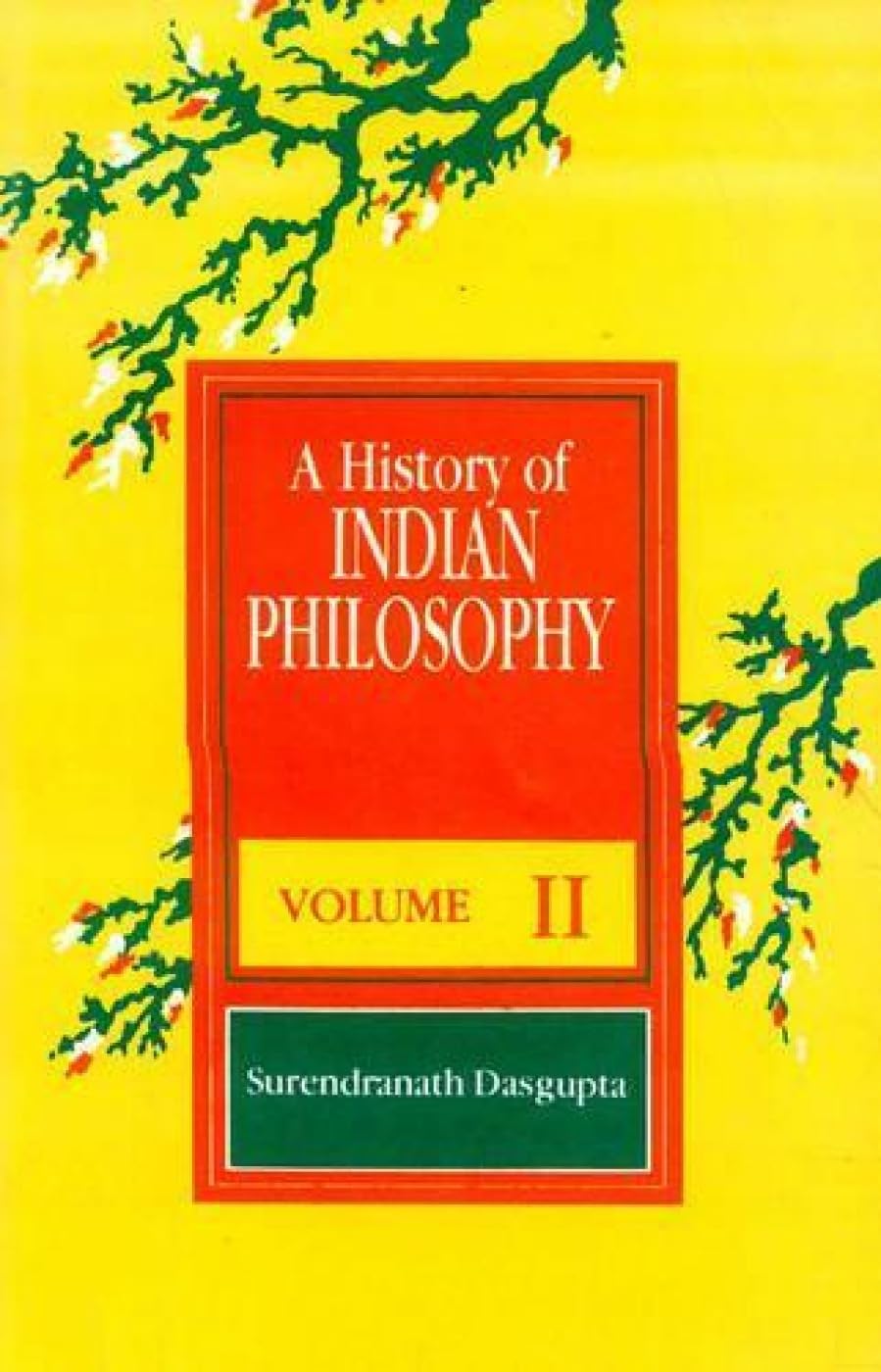 A History of Indian Philosophy (Vol. 2): Sankara School of Vedanta, Yogavasistha and Bhagavadgita book cover