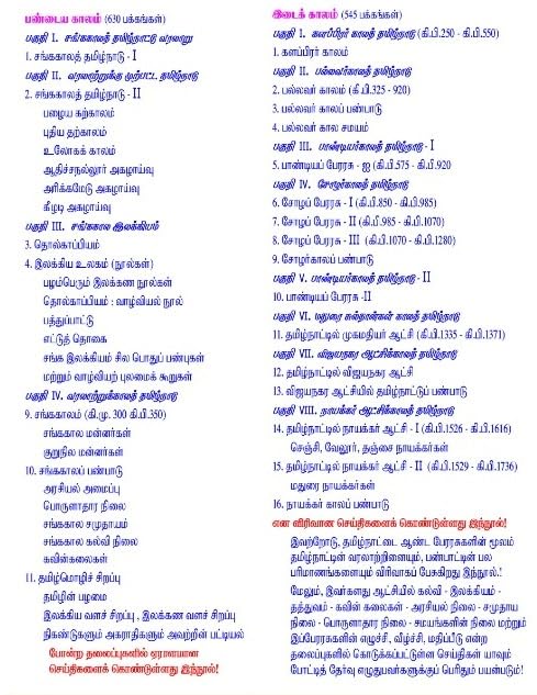 Tamil Nadu History and Culture Book Set, Ancient Period and Intermediate Period, 2 Volumes| ????????? ???????? ????????? (?????? ????? & ????? ????? ?????? ?????????) TNPSC