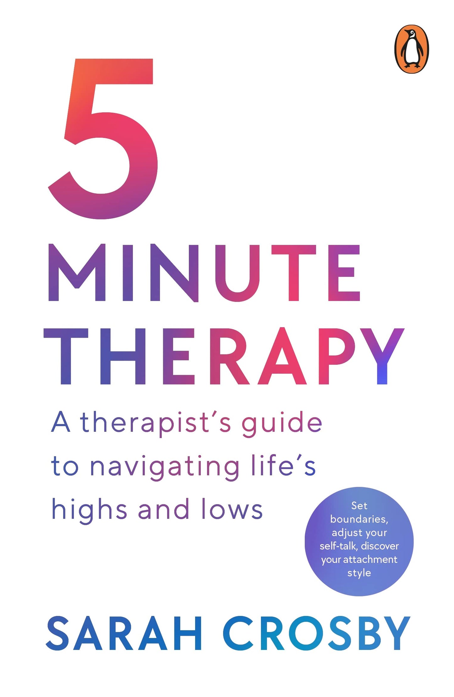 5 Minute Therapy (Lead Title) book cover