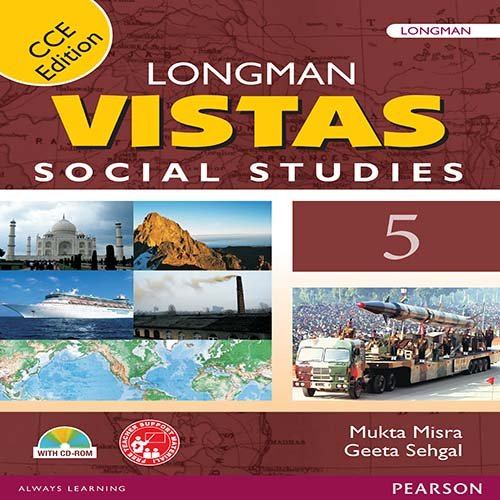 Longman Vistas 5 (CCE Edition) book cover