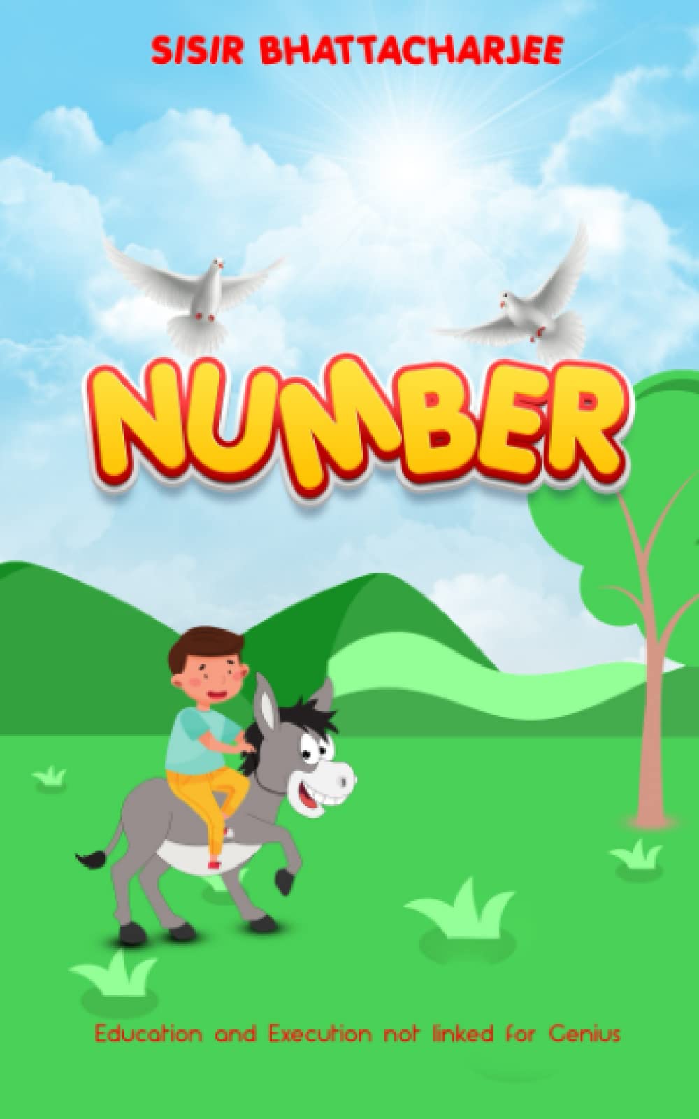 Number children book book cover