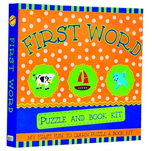 Puzzle & Book Kit: First Words book cover