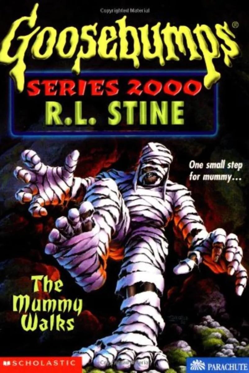 GB SERIES 2000 #16 THE MUMMY WALKS book cover