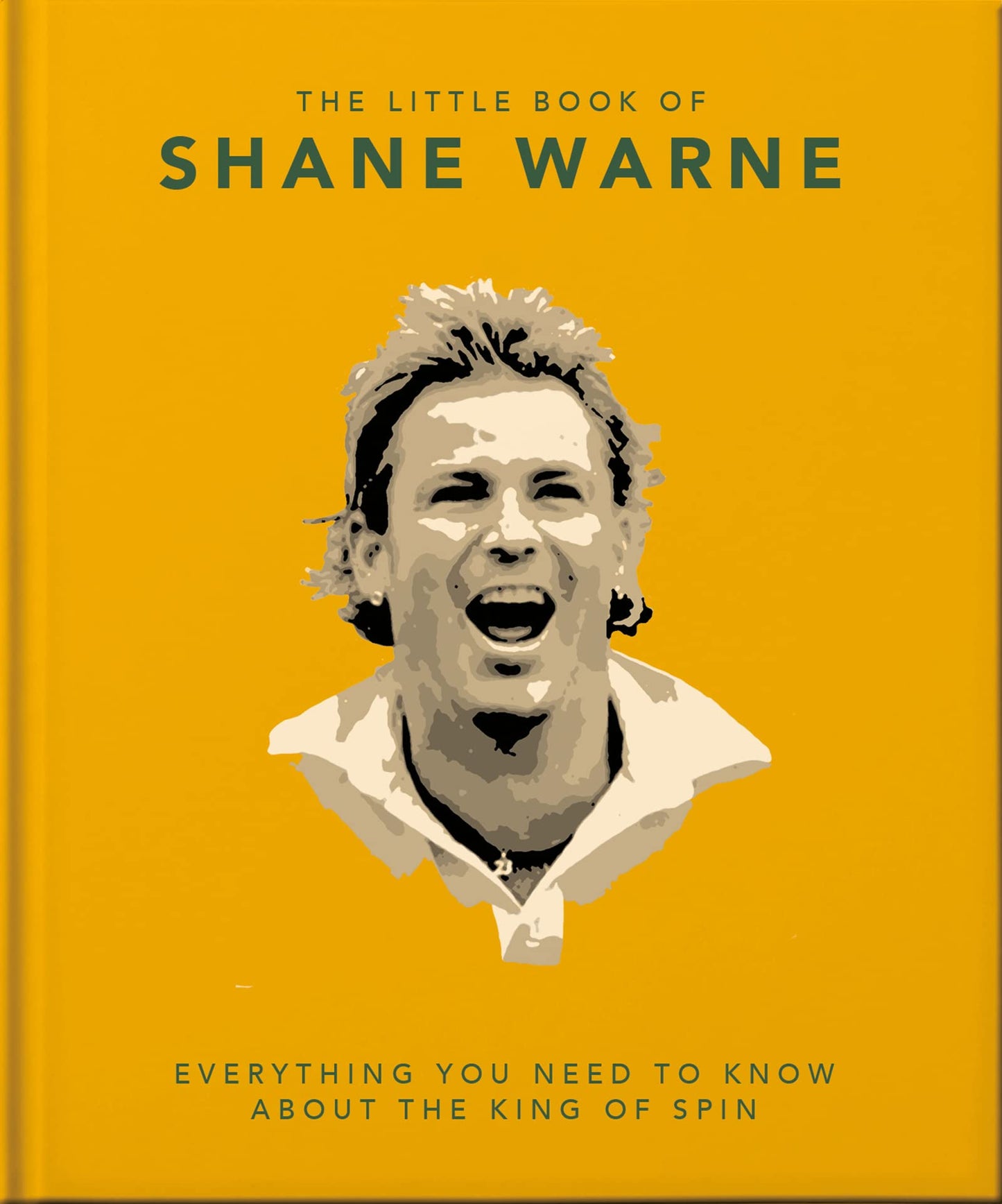 THE LITTLE BOOK OF SHANE WARNE book cover