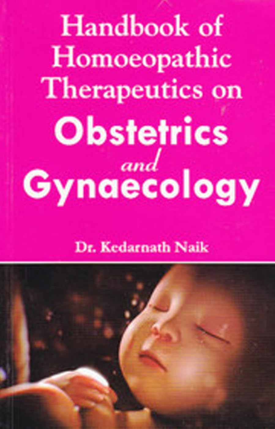 HANDBOOK OF HOMOEOPATHIC THERAPEUTICS ON OBSTETRICS AND GYNAECOLOGY book cover
