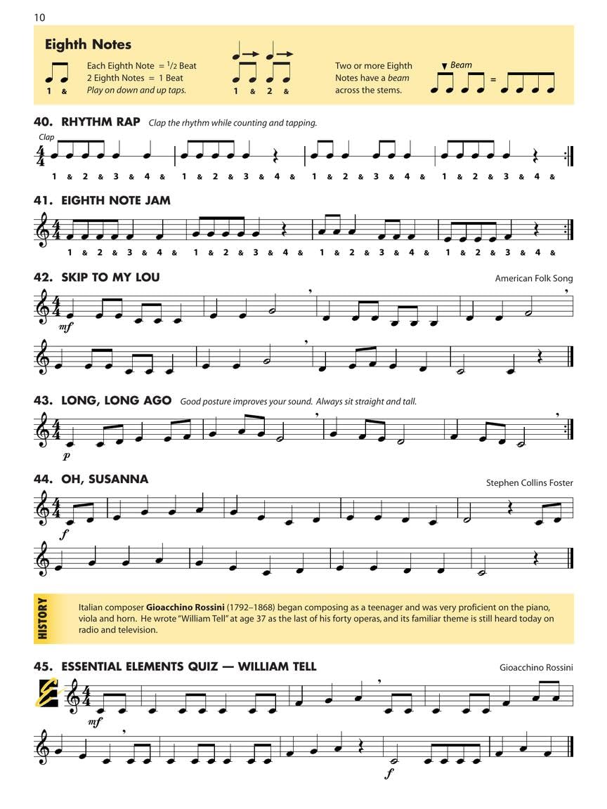 Essential Elements for Band – Bb Clarinet Book 1 with EEi | Beginner Clarinet Sheet Music and Online Resources | Hal Leonard Instructional Songbook for Students and Teachers